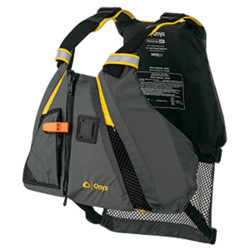 Onyx MoveVent Dynamic Paddle Sports Vest - Yellow/Grey - XS/Small